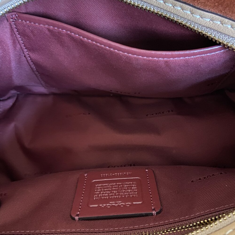 COACH Colorblock SUNRISE Dreamer Satchel BAG - Picture 7 of 7